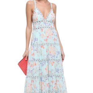 Alice + Olive Blue Floral Maxi